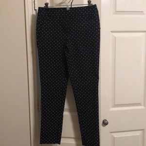 Polka-dot Dress Pants